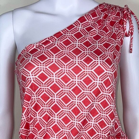 Banana Republic One Shoulder Drawstring Waist Casual Dress - Picture 2 of 12